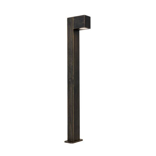 Candeeiro de pé exterior industrial dourado antigo 80 cm IP44 - Baleno