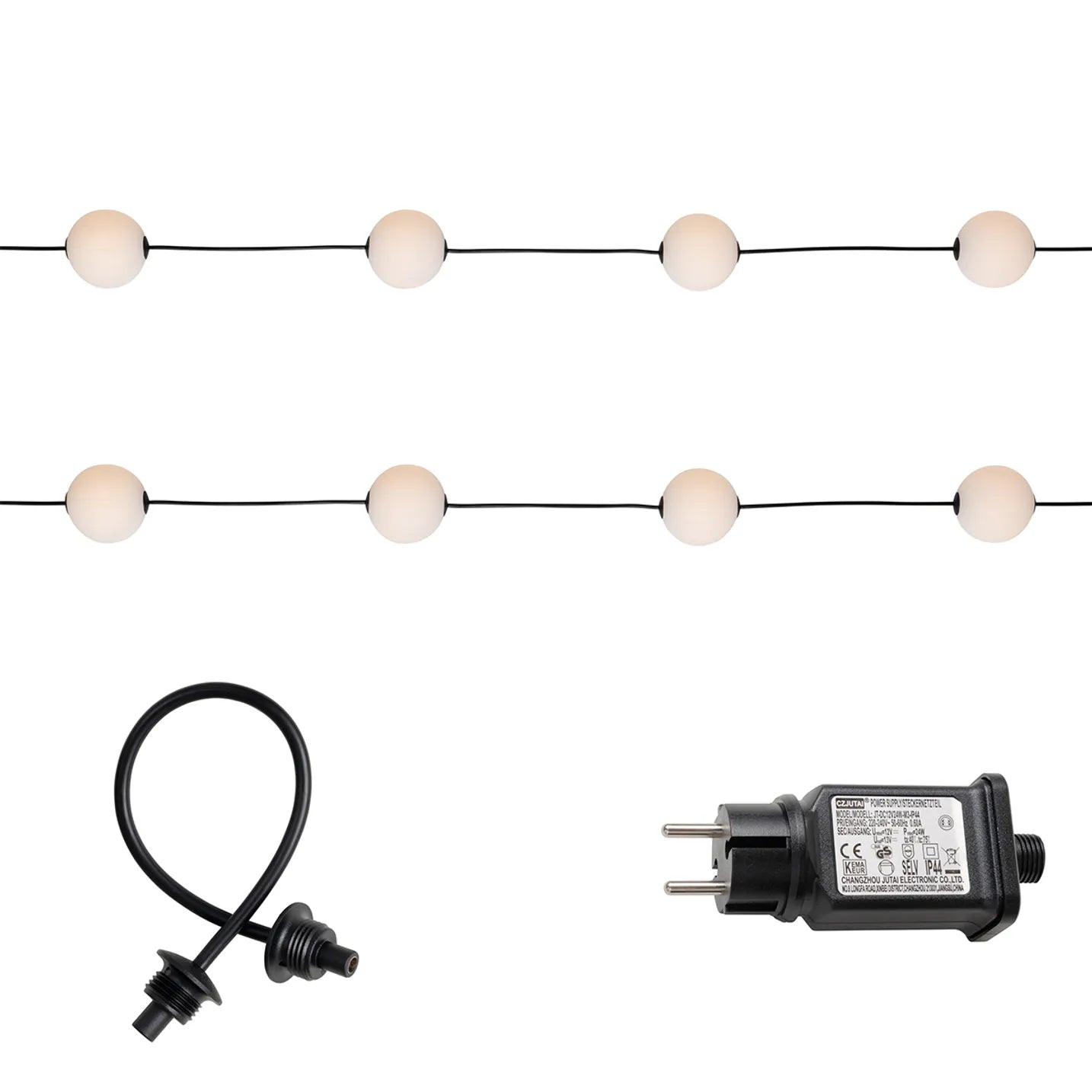 Luzes de corda exteriores modernas 16M com LED 28 luzes - Malai
