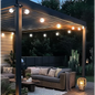 Luzes de corda exteriores modernas 16M com LED 28 luzes - Malai