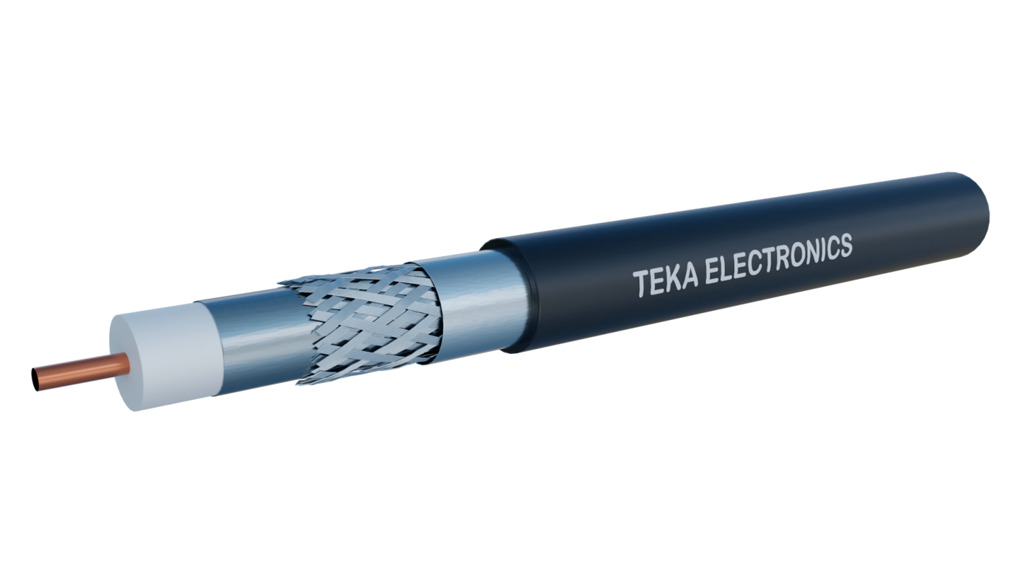 Cabo Coaxial Preto N46V3TK ITED - 100M