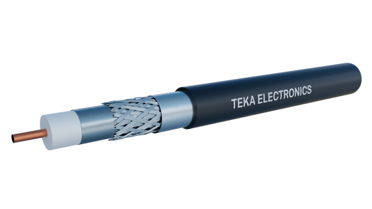 Cabo Coaxial Preto N46V3TK ITED - 100M