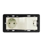 Tomada Mista 2P+T/USB Creme Valena Legrand