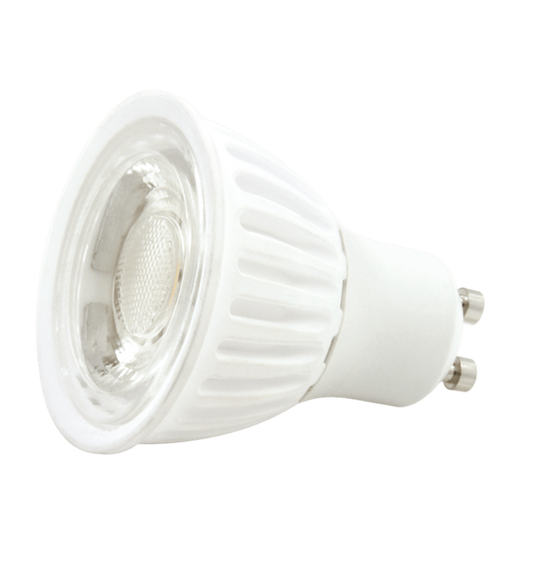 Dicróica LED COB 9W 24º Cerâmica GU10 5 Anos Garantia