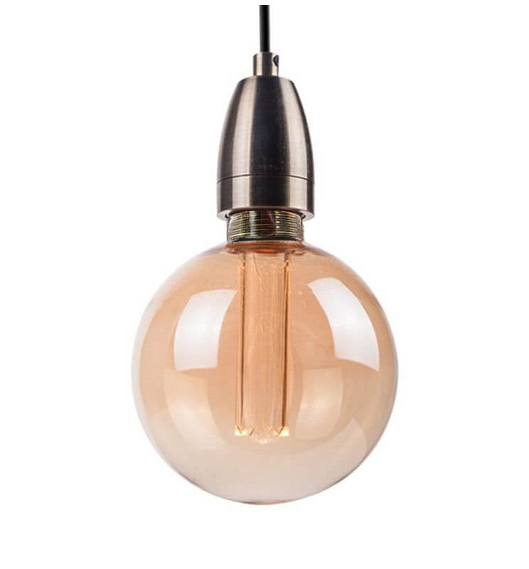 Lâmpada LED - Cristal âmbar Moderno - 4W - E27 - G125