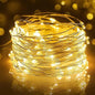Garland luzes LED 12M cadeia de luz para casa Natal